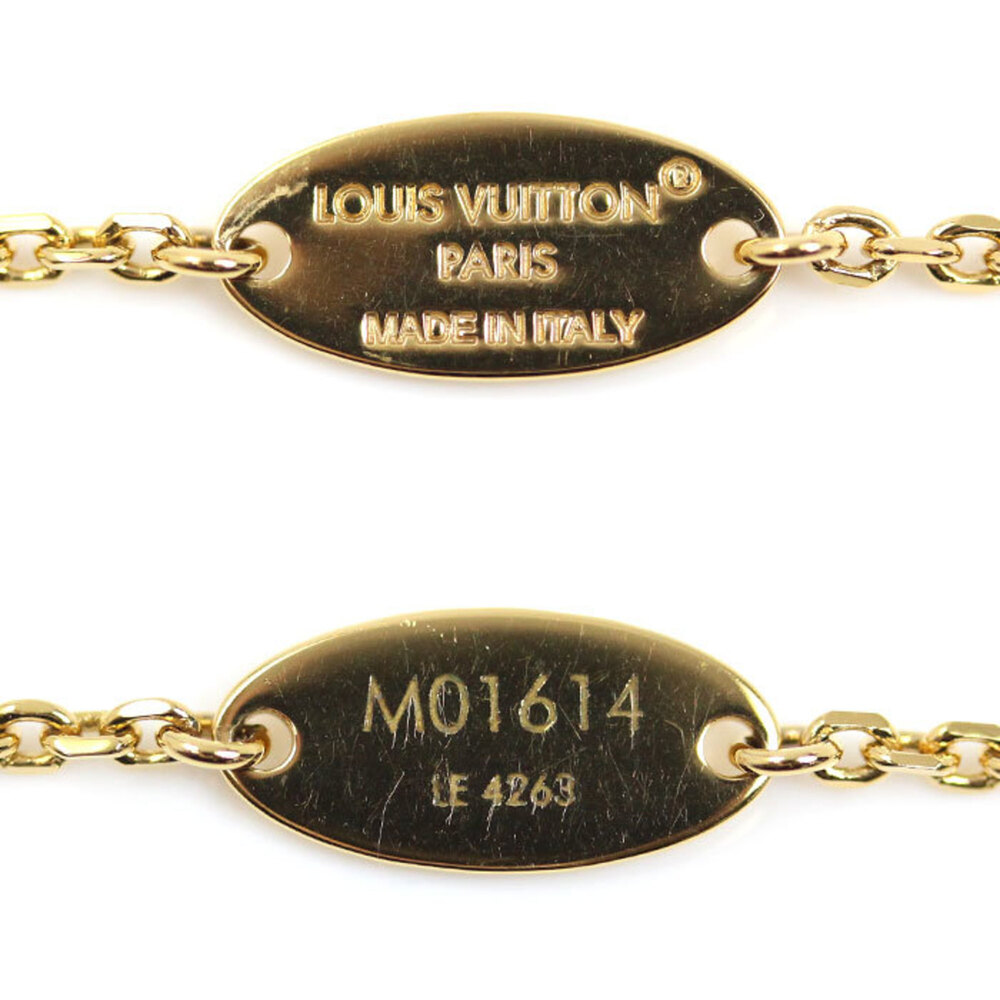 LOUIS VUITTON Gold Necklace - Picture 5 of 7